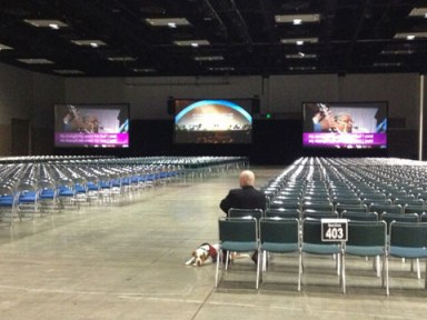 PTSD suffere and his dog